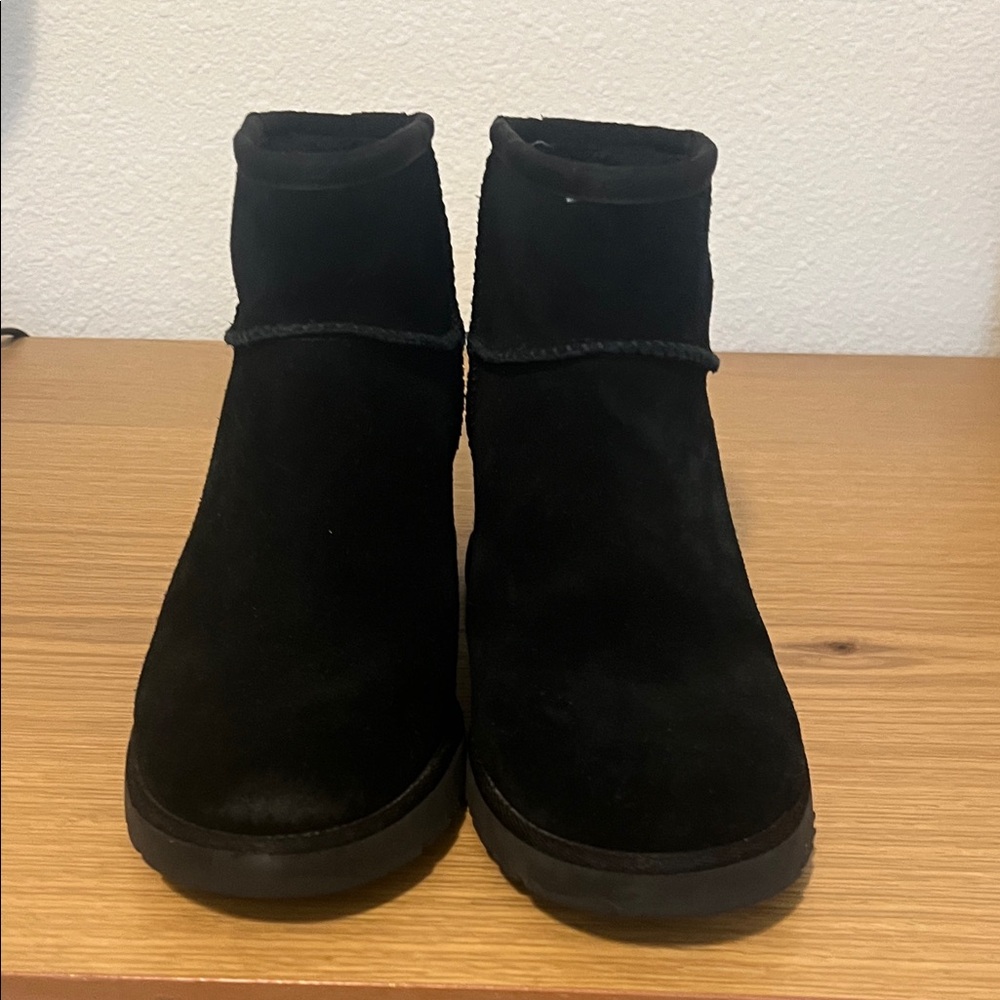 Black Suede Ankle Boots